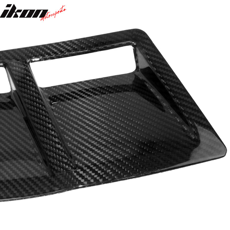 Fits 15-21 Subaru WRX STI Style Carbon Fiber CF Rear Bumper Side Fender Vent 2PC