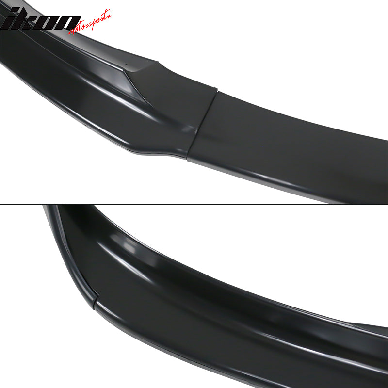 Fits 17-23 Tesla Model 3 V Style Front Bumper Lip Spoiler Kit Unpainted PP 5PCS