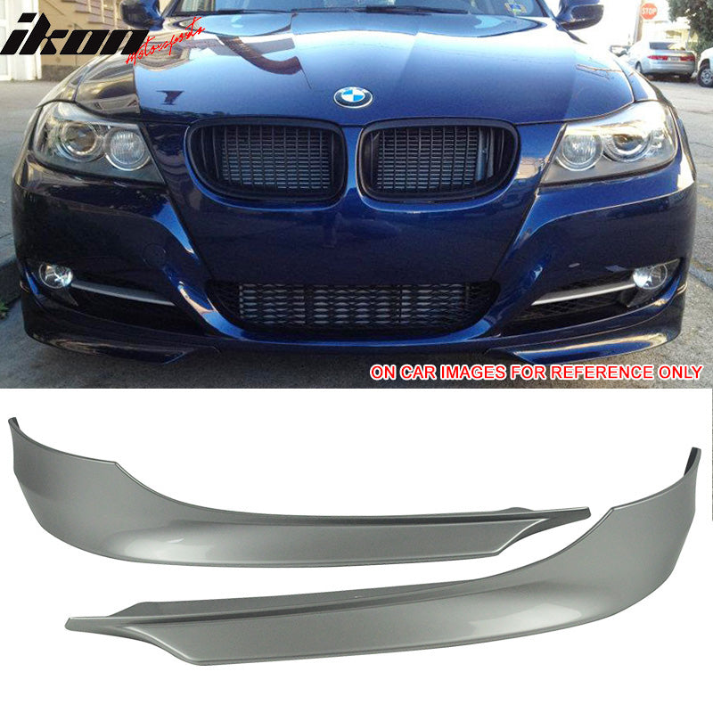 Fits 09-11 BMW 3 Series E90 LCI OE Style PP Front Splitter Lip Spoiler