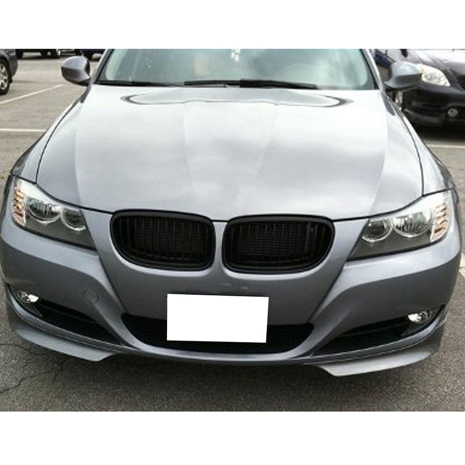 Fits 09-11 BMW 3 Series E90 LCI OE Style PP Front Splitter Lip Spoiler