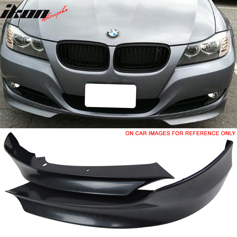 Fits 09-11 BMW 3 Series E90 LCI OE Style PP Front Splitter Lip Spoiler