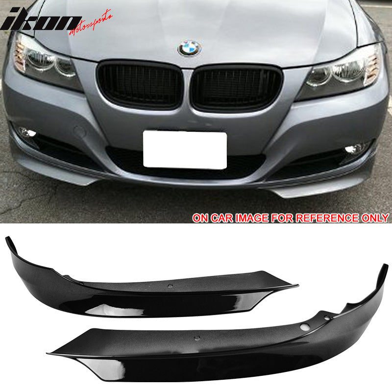 Fits 09-11 BMW 3 Series E90 LCI OE Style PP Front Splitter Lip Spoiler