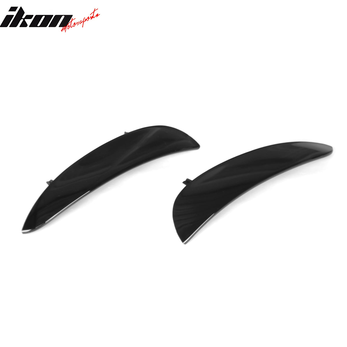 Fits 17-23 Benz W213 E Class Sedan AMG Style Front Vent Flaps Painted #040 Black