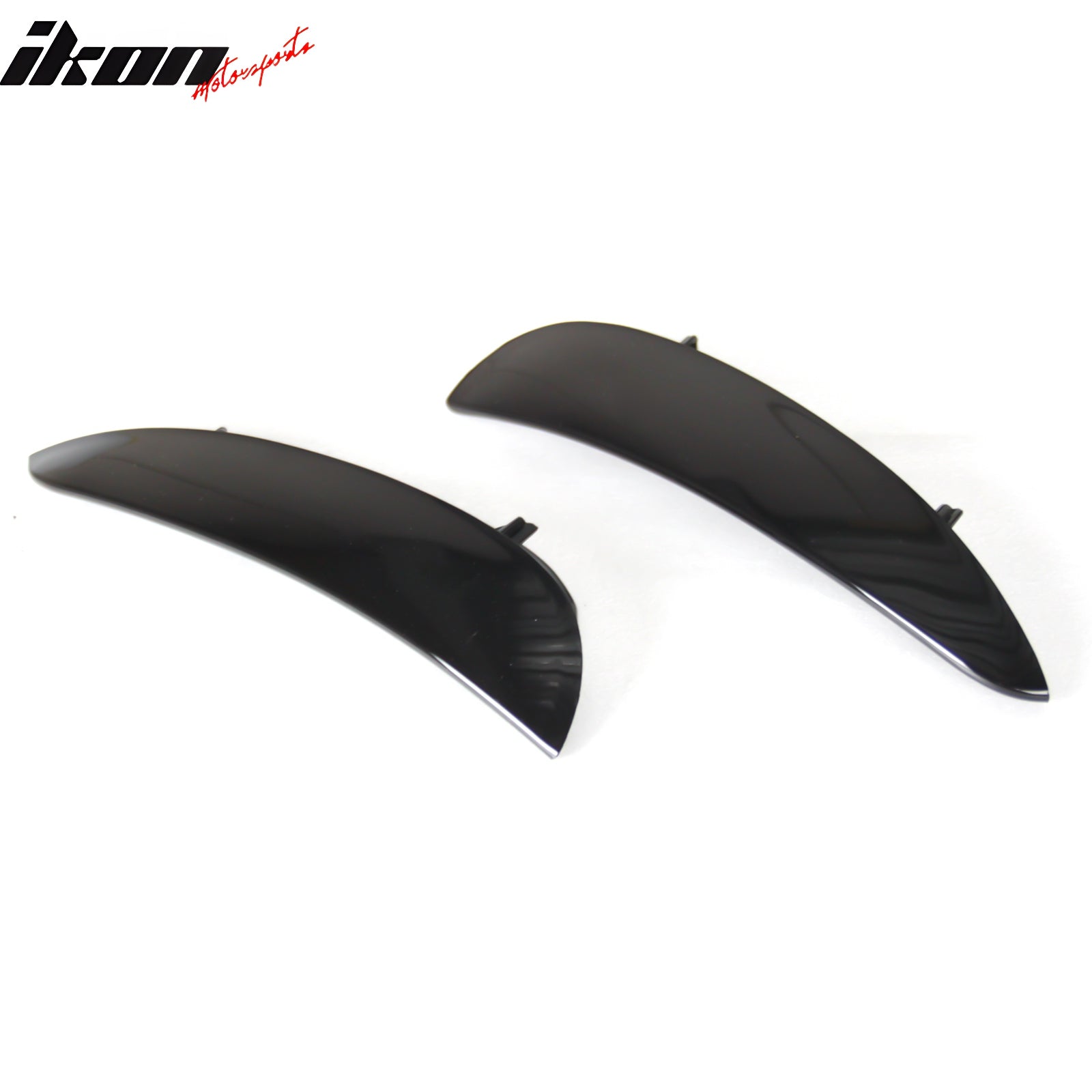 Fits 17-23 Benz W213 E Class Sedan AMG Style Front Vent Flaps Painted #040 Black