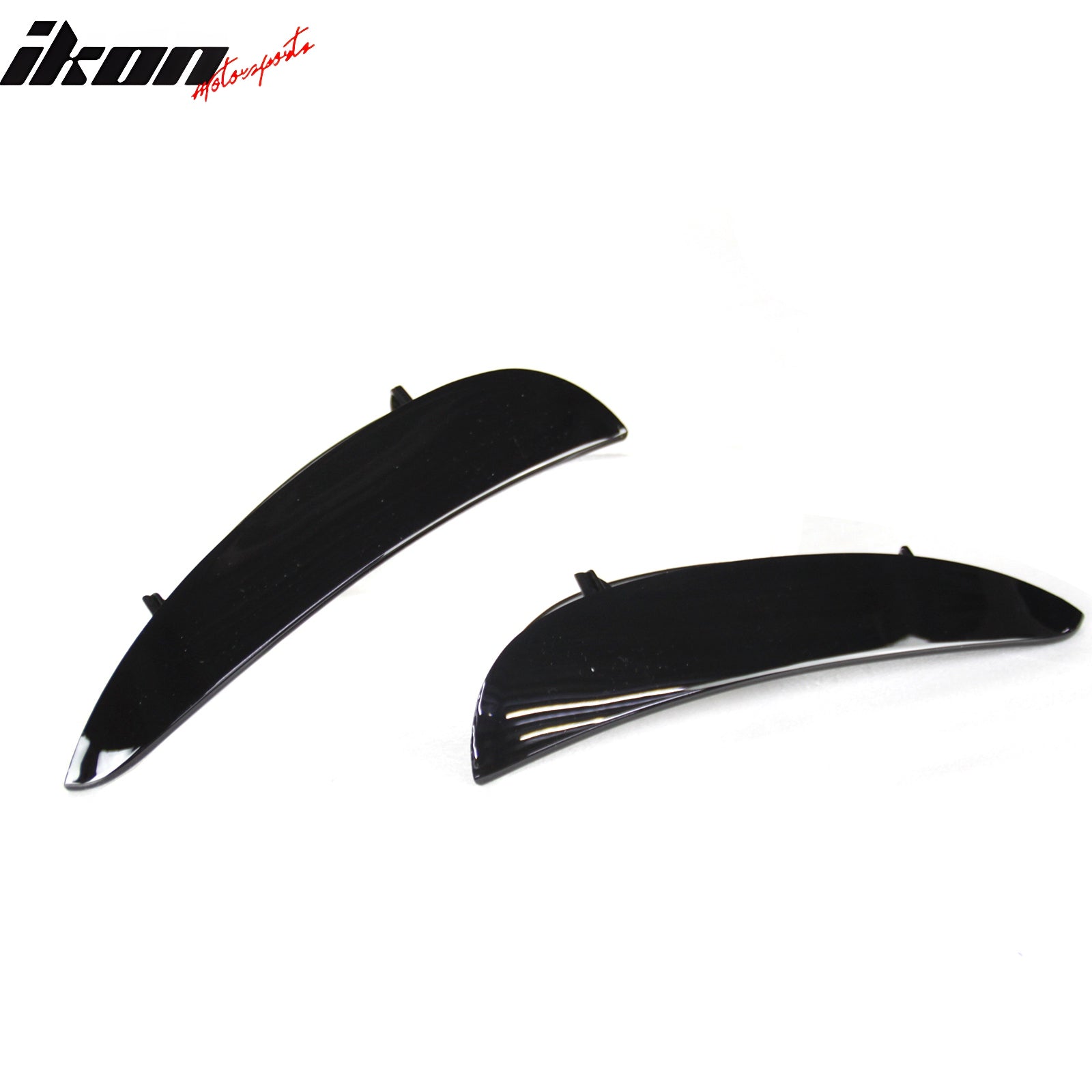 Fits 17-23 Benz W213 E Class Sedan AMG Style Front Vent Flaps Painted #040 Black