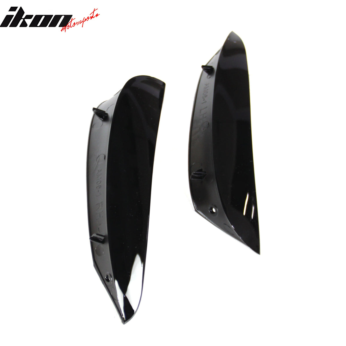 Fits 17-23 Benz W213 E Class Sedan AMG Style Front Vent Flaps Painted #040 Black