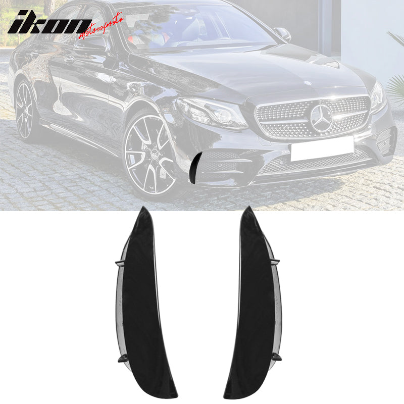 2017-2021 Mercedes-Benz W213 E-Class AMG Sport Front Bumper Vent Flaps