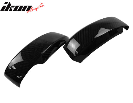 Fits 03-09 Nissan 350Z Z33 Carbon Fiber CF Side Rear View Mirror Covers Cap Trim