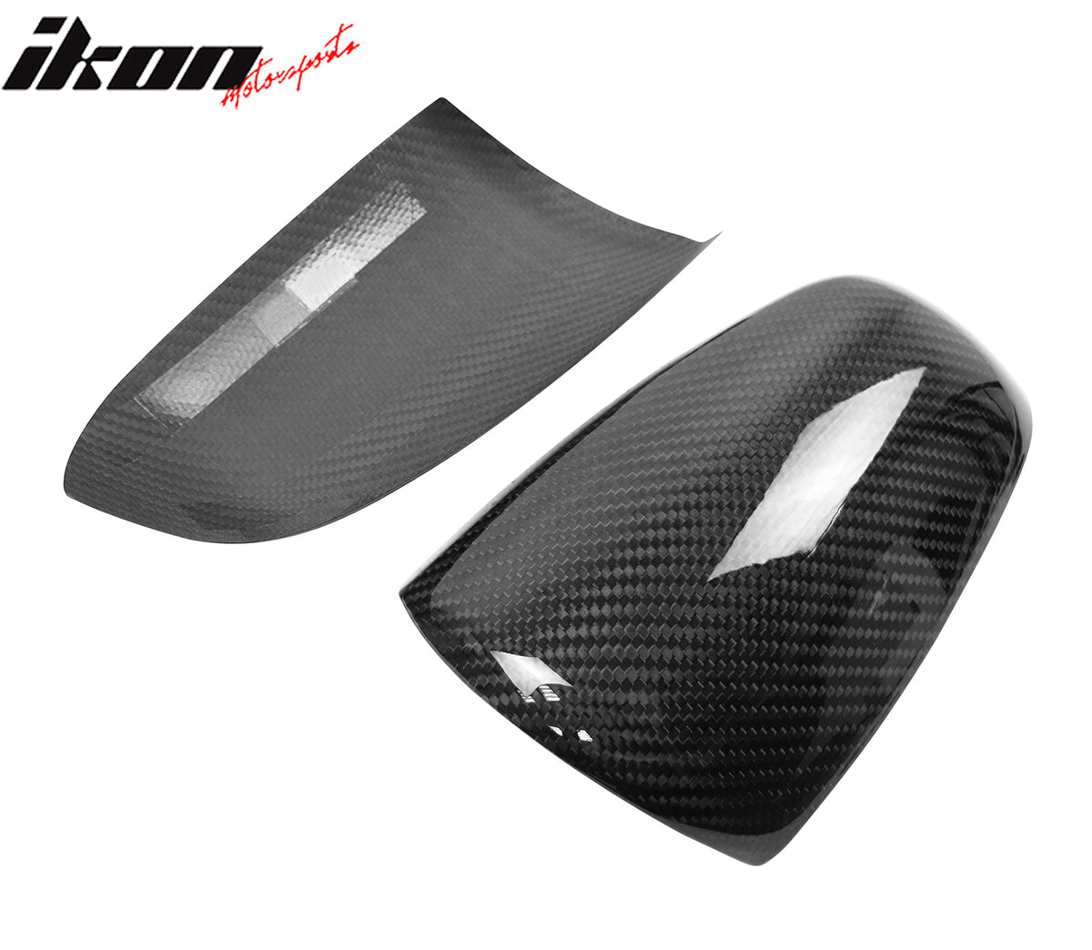 Fits 05-08 Audi A4 A6 Mirror Covers Carbon Fiber OE Style Side Rear View Cap 2PC