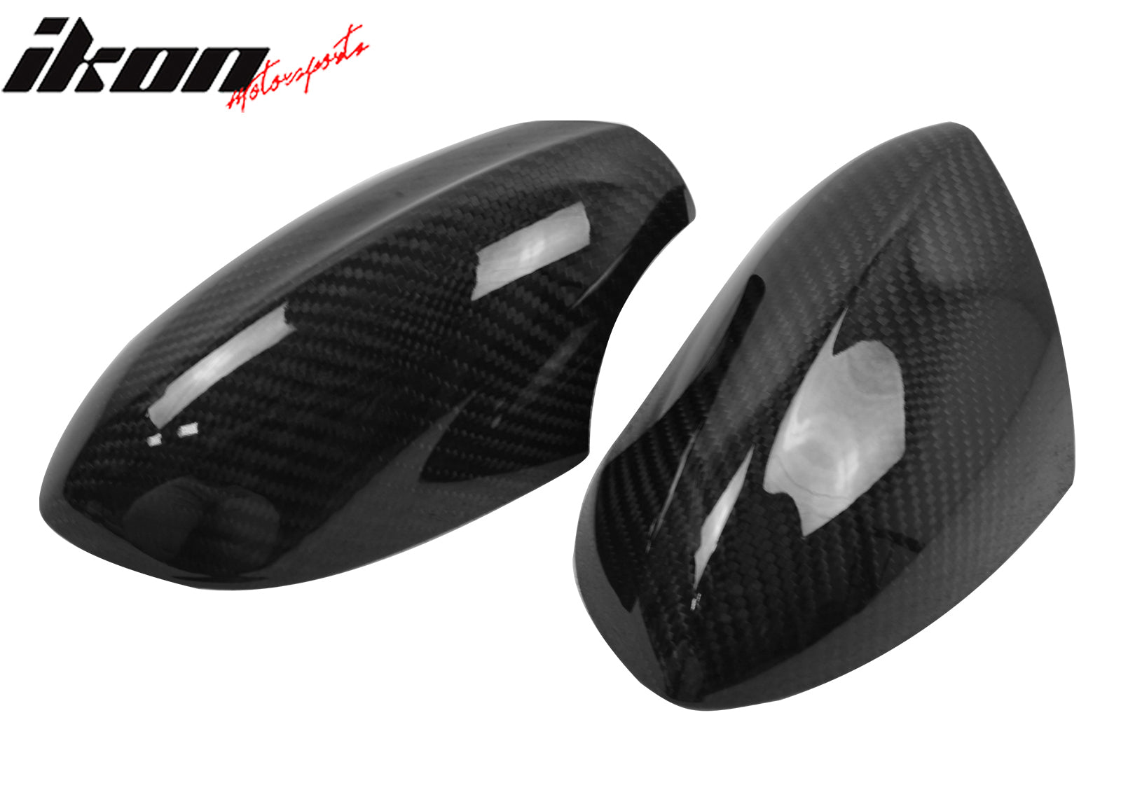 Fits 10-13 BMW E92 3-Series Mirror Covers Carbon Fiber M3 Style Rear View Caps