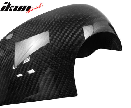 Fits 07-09 BMW E92 3-Series Mirror Covers Carbon Fiber OE Style Rear View Caps