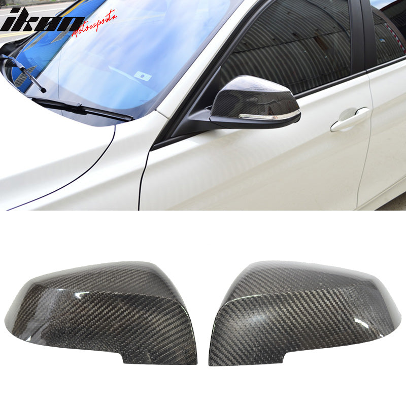 2010-2021 BMW F22 F30 Side Carbon Fiber Passenger Driver Mirror Cover