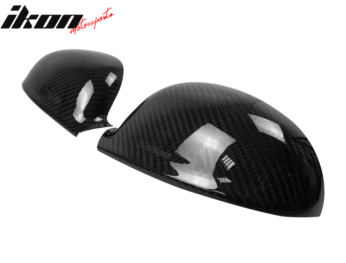 Fits 05-06 Volkswagen VW Golf MK5 Mirror Covers Carbon Fiber Side Rear View Caps