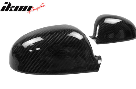 Fits 05-06 Volkswagen VW Golf MK5 Mirror Covers Carbon Fiber Side Rear View Caps