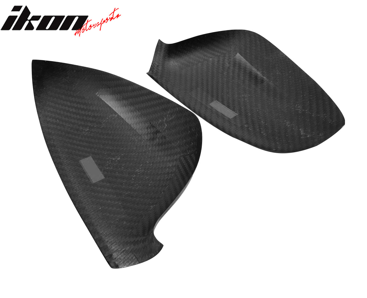 Fits 05-06 Volkswagen VW Golf MK5 Mirror Covers Carbon Fiber Side Rear View Caps