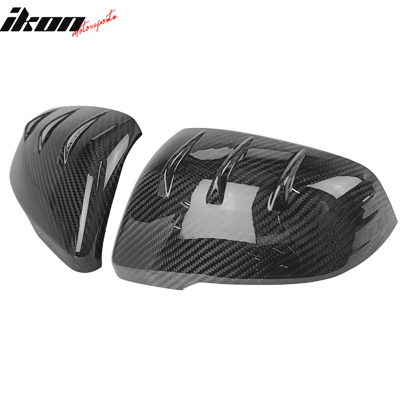 Fits 19-25 Toyota GR Supra J29 5th Coupe D Style Carbon Fiber Side Mirror Covers