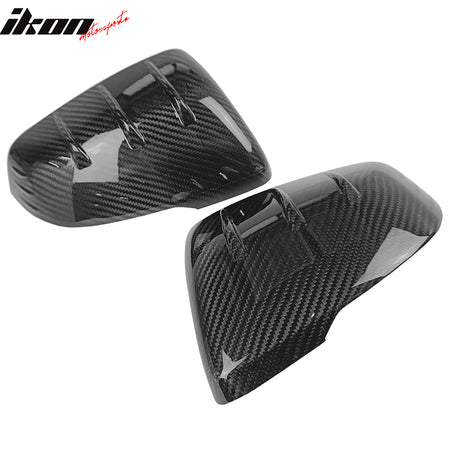 Fits 19-25 Toyota GR Supra J29 5th Coupe D Style Carbon Fiber Side Mirror Covers