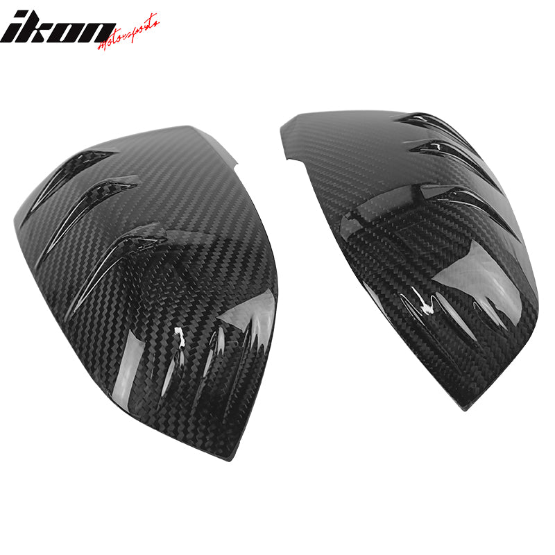 Fits 19-25 Toyota GR Supra J29 5th Coupe D Style Carbon Fiber Side Mirror Covers