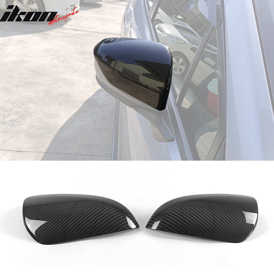 2022-2024 Subaru WRX Sedan 4-Door Mirror Covers Carbon Fiber 2PCS