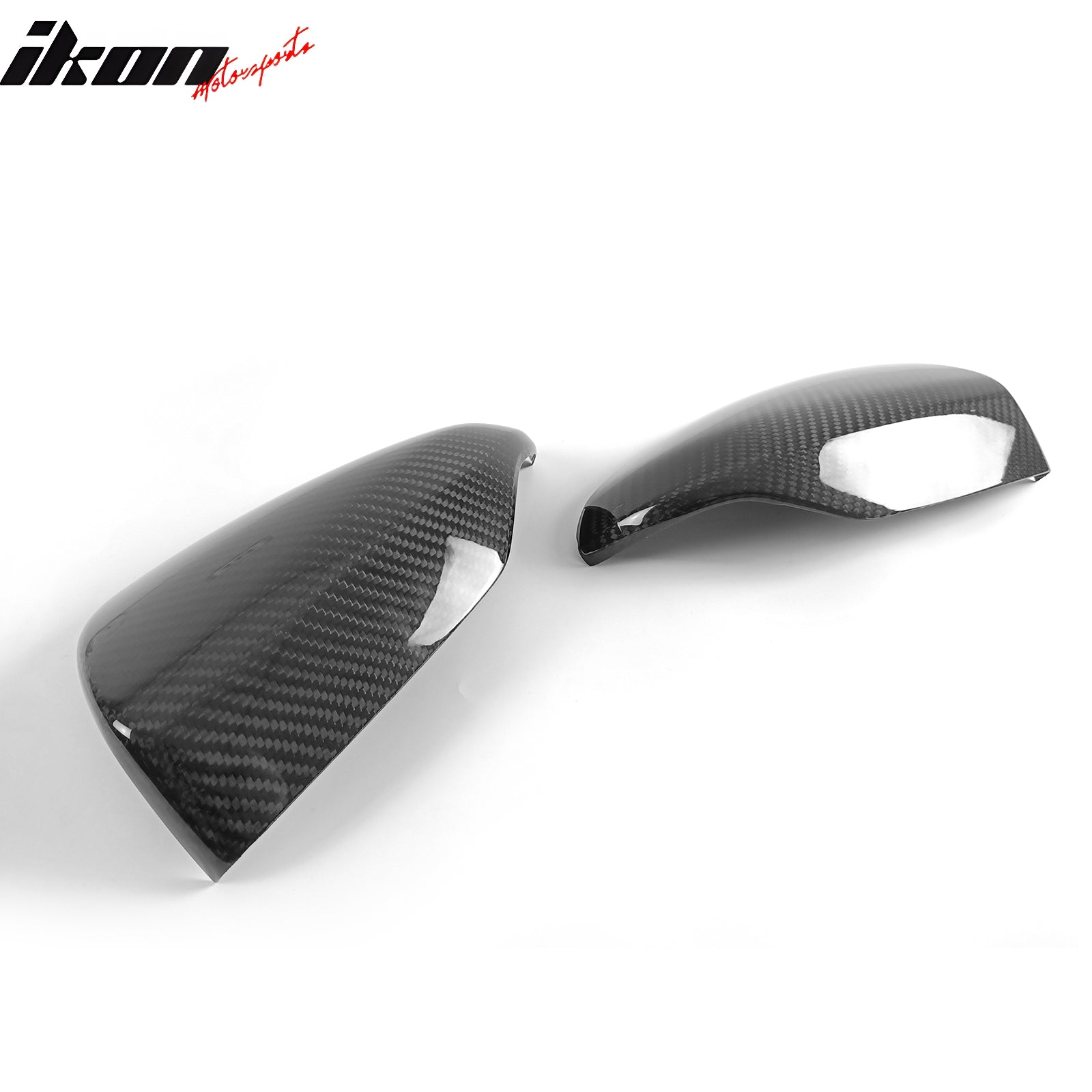 Fits 22-24 Subaru WRX Sedan 4DR Carbon Fiber Rear View Mirror Covers Trim 2PCS