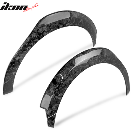 Fits 17-23 Tesla Model 3 Fender Flares Wheel Strip Trim Forged Carbon Fiber 8PC