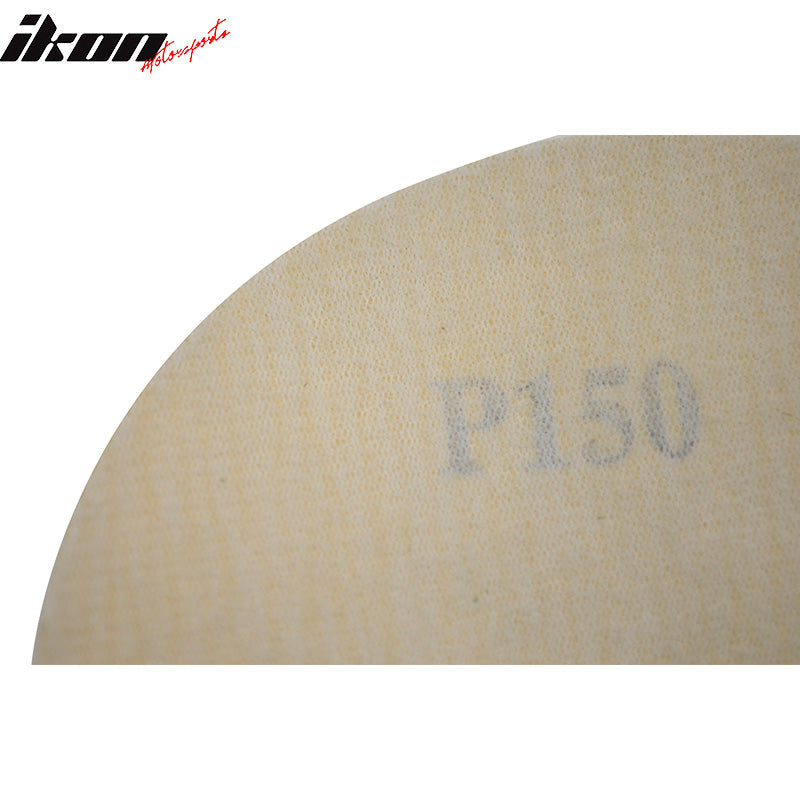 Disc 150 Grit 5 PSA Auto Sanding Paper Sheets Repair Sandpaper 10PC