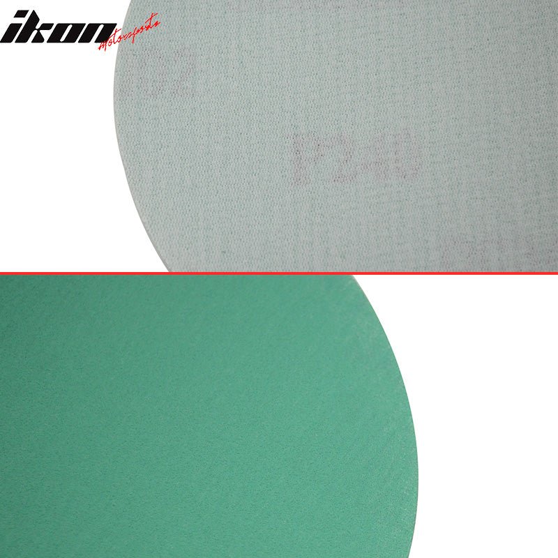 Disc 240 Grit 5 PSA Green Auto Sanding Paper Sheets Repair Sand 10PC