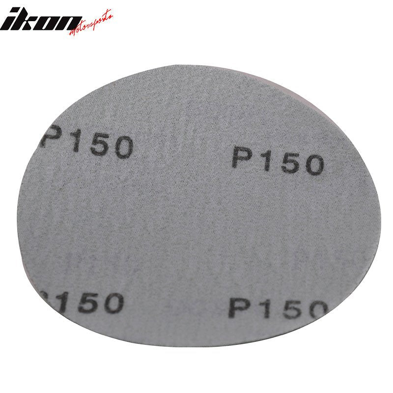 Wet Dry 5 Inch No Hole Sand Paper Disc 150 Grit Repair Sandpaper 10PC