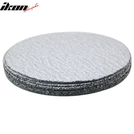 10PC 5Inch 127mm 60 Grit Auto Sanding Disc No Hole Sandpaper Sheets Sand Paper