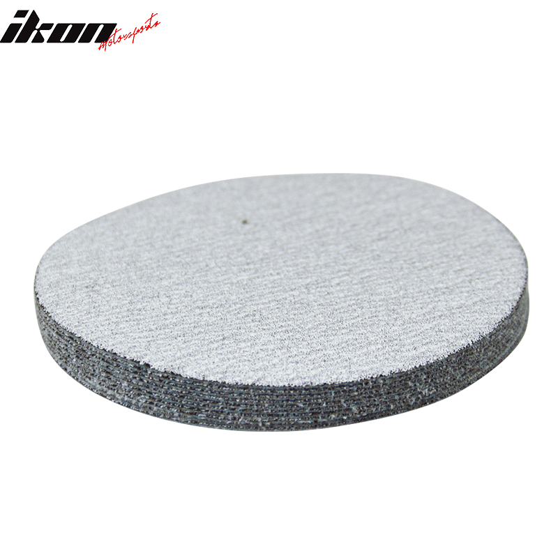 10PCS Dry 5 Inch Round No Hole Sand Paper Discs P120 Grit Repair Sand Sheet