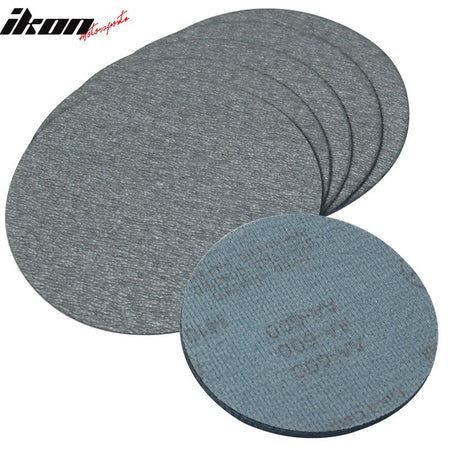 10PC 5Inch 127mm 600 Grit Auto Sanding Disc No Hole Sandpaper Sheets Sand Paper