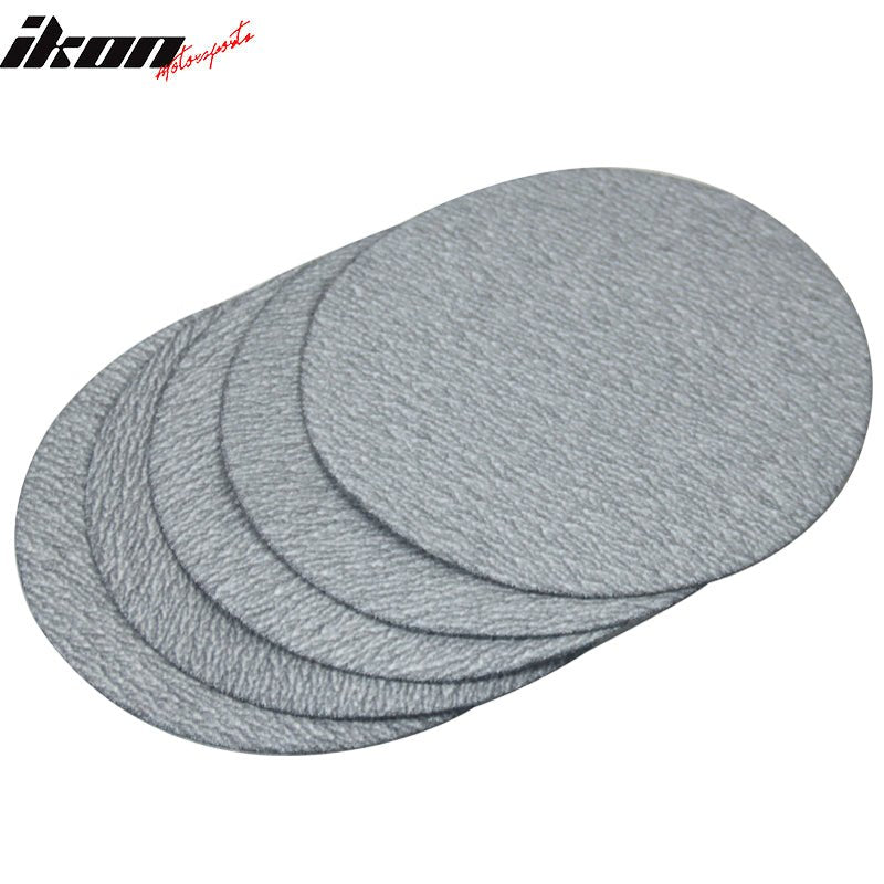 10PC 5Inch 127mm 240 Grit Auto Sanding Disc No Hole Sandpaper Sheets Sand Paper