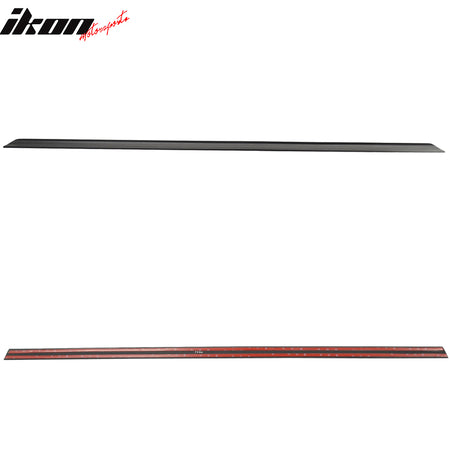 Fits 94-01 Audi A4 B5 Unpainted Black Trunk Spoiler - PUF