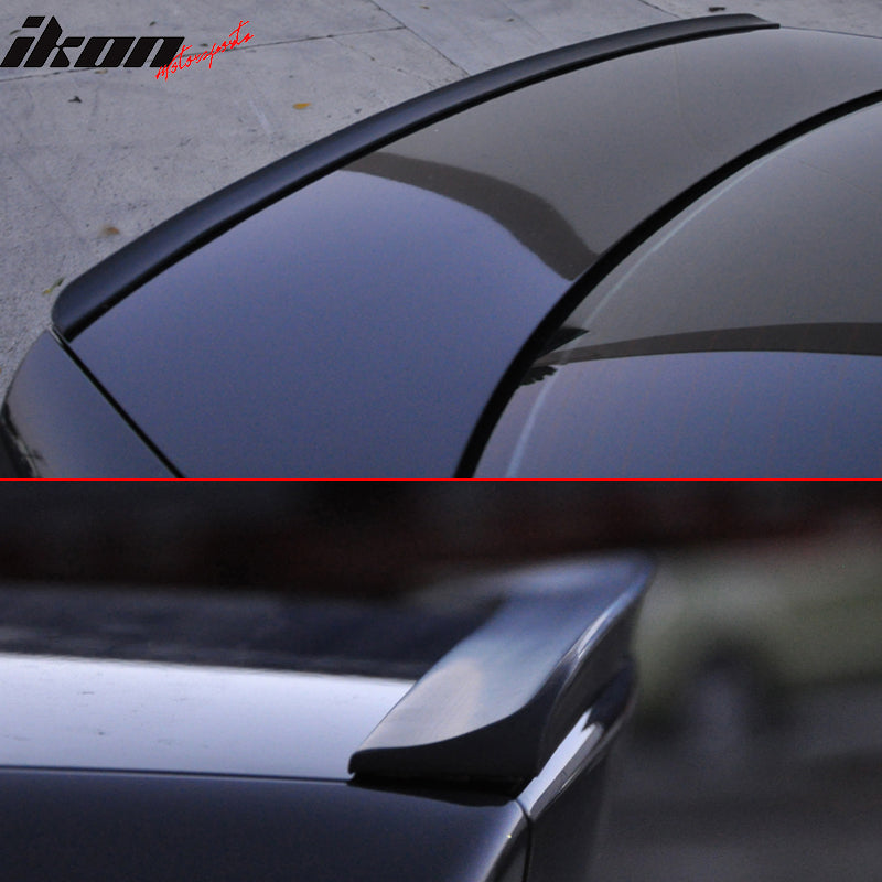 Trunk Spoiler Compatible With 1994-2001 Audi A4 B6, PV Style Unpainted PUF Rear Trunk Spoiler Wing Other Color Available By IKON MOTORSPORTS, 1995 1996 1997 1998 1999 2000