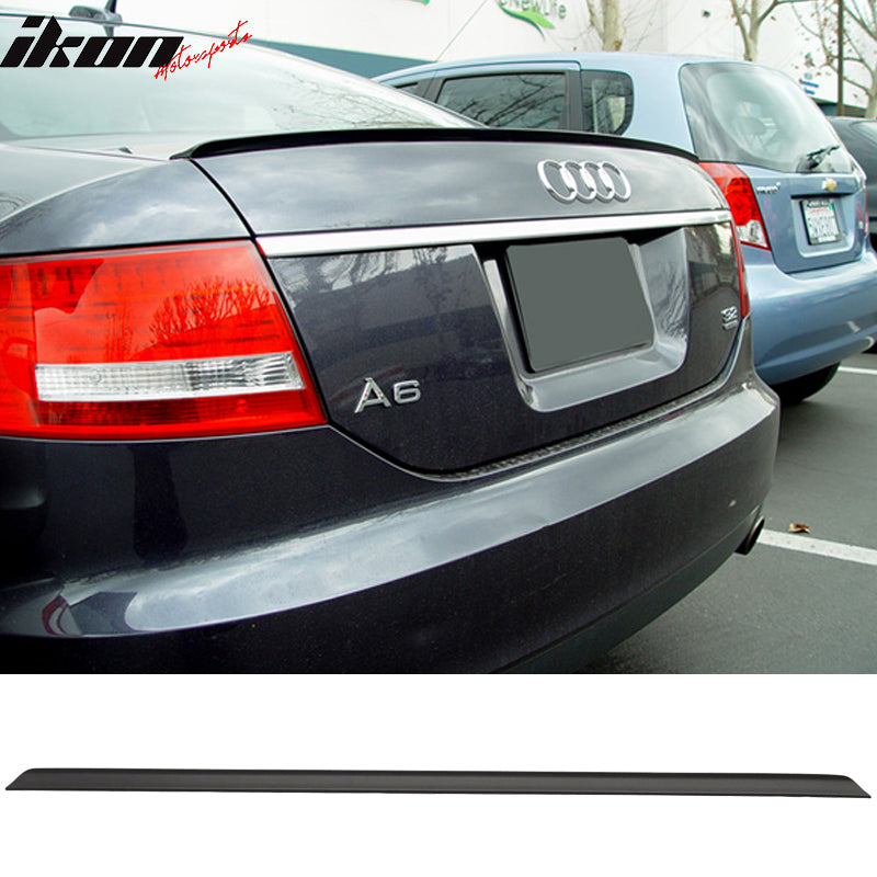 1994-2007 Audi A6 PV Style Black Trunk Spoiler PUF