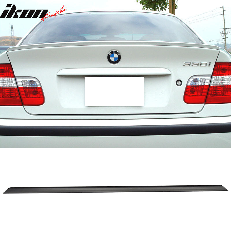 1999-2005 BMW E46 2Dr 2Door PV Style Black  Rear Trunk Spoiler PUF