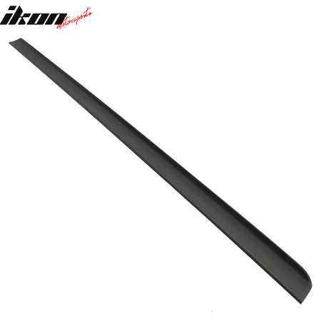 Fits 00-06 BMW 3 Series E46 Unpainted Black PU Flexible Rear Trunk Spoiler