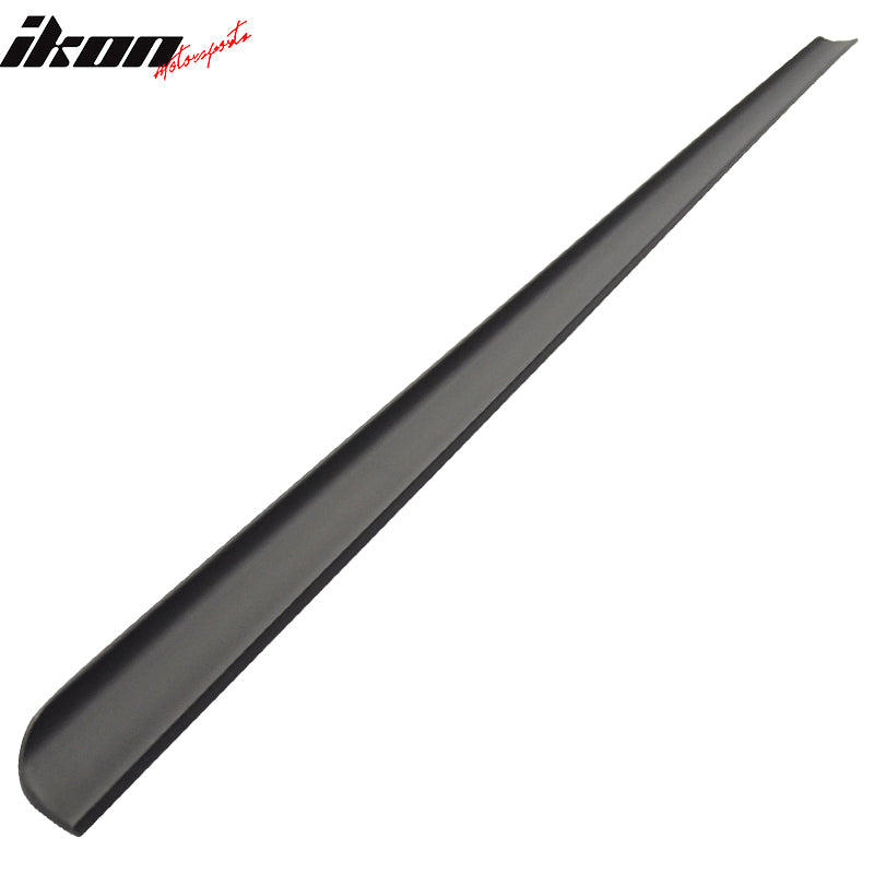 Fits 06-11 BMW E90 3 Series Sedan PU Flexible Unpainted Black Trunk Spoiler