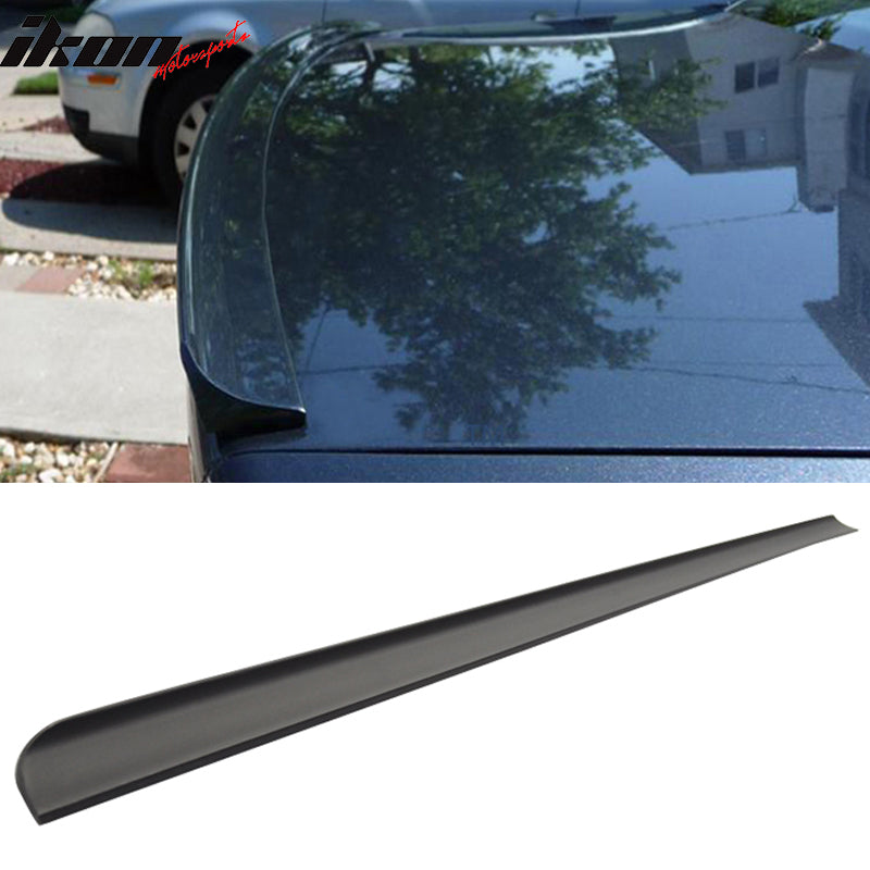 1999-2004 Volkswagen Jetta MK4 PV Style Black Trunk Spoiler PUF