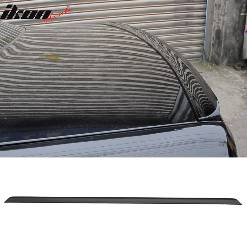 2007-2012 Volvo S80 PV Style Black Trunk Spoiler PUF