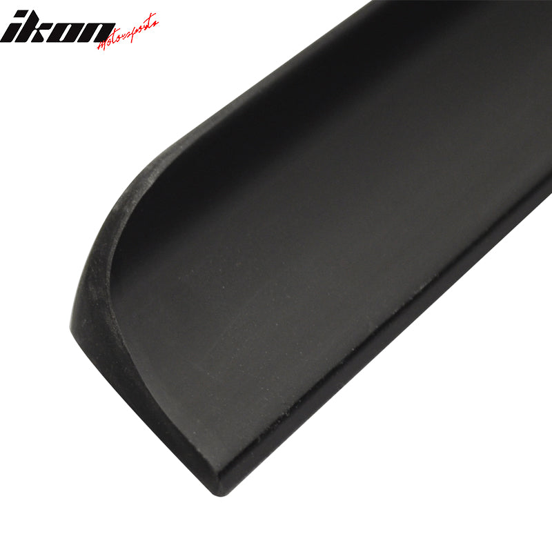 Fits 06-08 Audi RS4 8E B7 Unpainted Black Trunk Spoiler - PUF