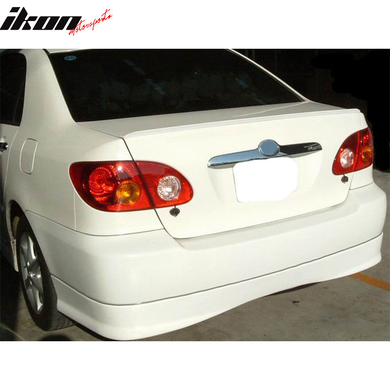 IKON MOTORSPORTS, Pre-painted Trunk Spoiler Compatible With 2003-2008 Benz CLK-Class, Iridium Silver Metallic #744 PU Rear Wing