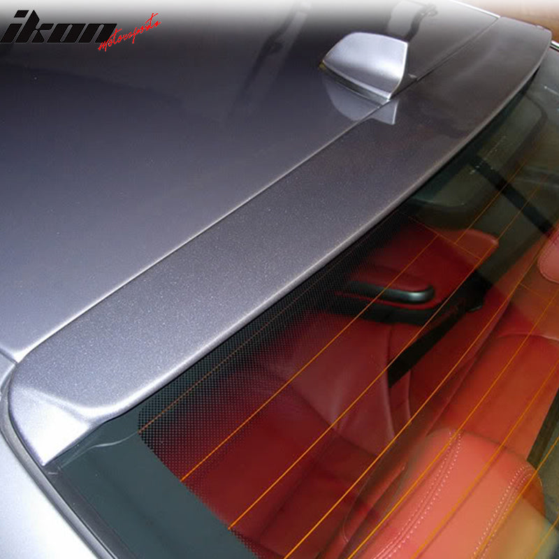 Fits 99-05 BMW E46 3-Series Sedan 4Dr ABS Rear Roof Spoiler