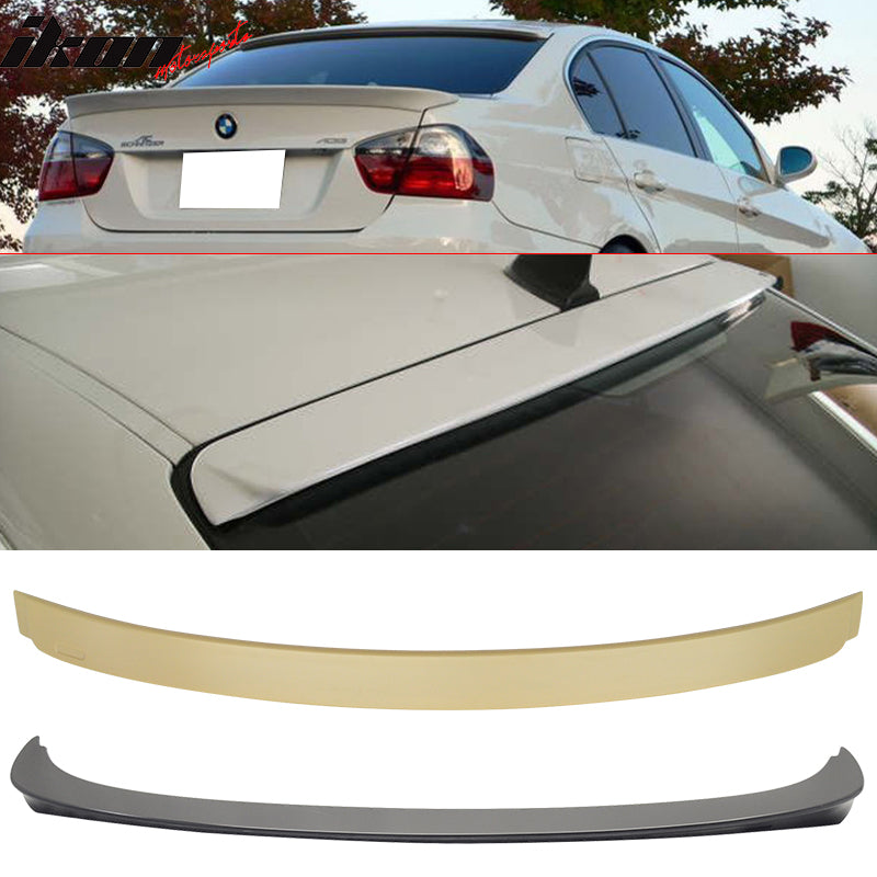 Fits 05-11 BMW E90 AC Trunk Spoiler & Roof Wing ABS