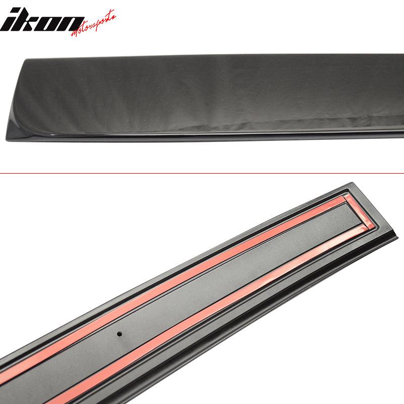 Fits 02-08 BMW E65 E66 7-Series Sedan ABS Rear Roof Spoiler