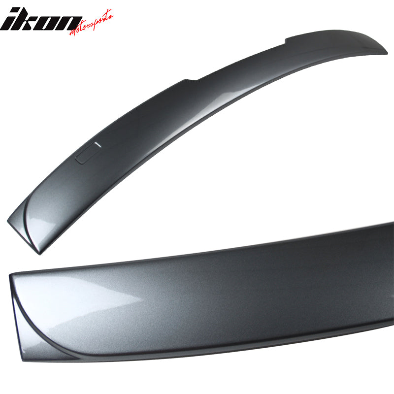 Fits 04-10 BMW E60 5-Series Sedan 4Dr 4Door ABS Rear AC Style Roof Spoiler