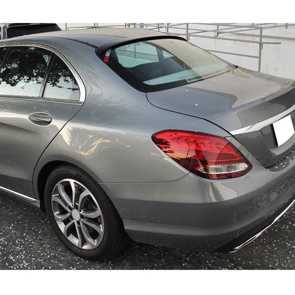 2015-2021 Benz C Class W205 OE Style ABS Rear Roof Spoiler Wing