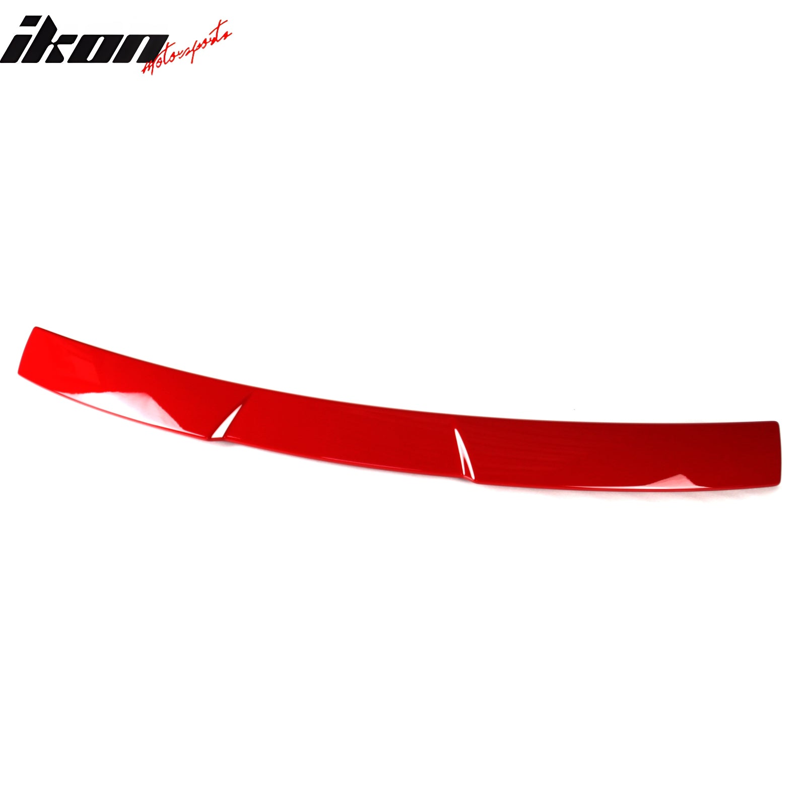 Fits 15-21 Subaru WRX STI V Style Roof Spoiler Painted #M7Y Pure Red