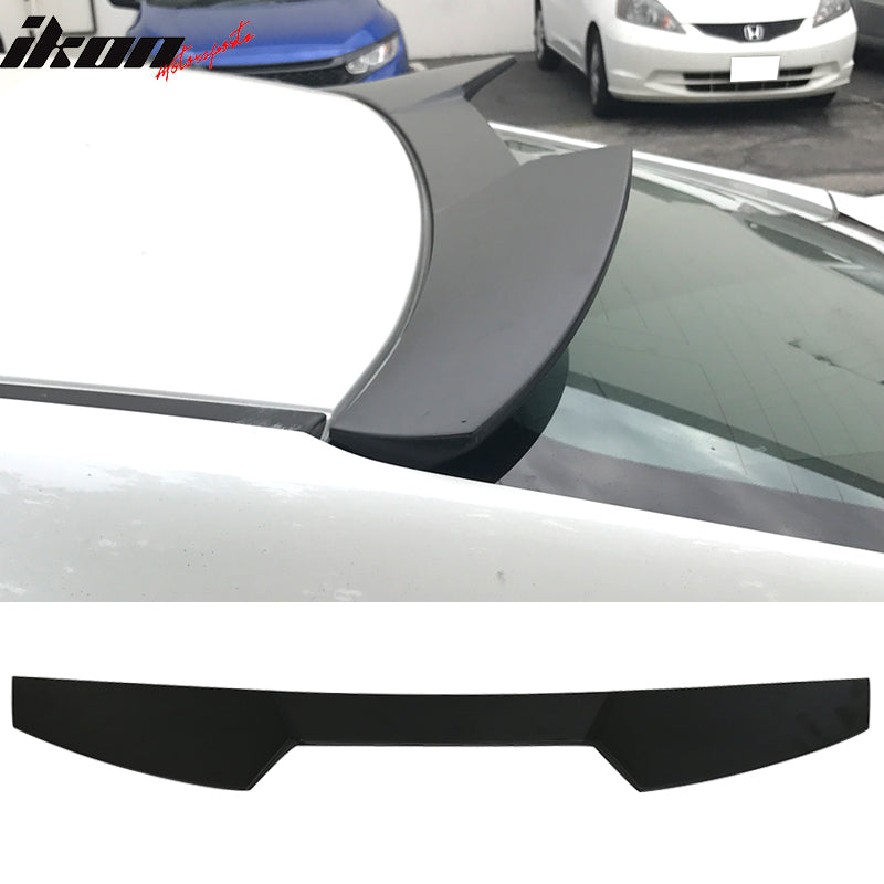 16-21 Honda Civic X 10th Gen Sedan 4Dr V Style Roof Spoiler Wing - ABS