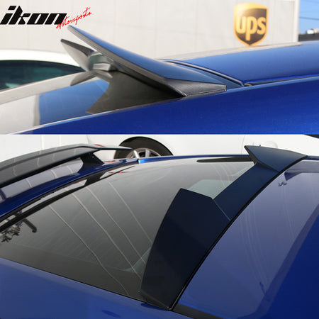 16-20 Honda Civic X 10th Gen Coupe 2Dr V Style Roof Spoiler Wing - ABS